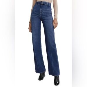 Reformation Amelie High Waist Wide Leg Jeans